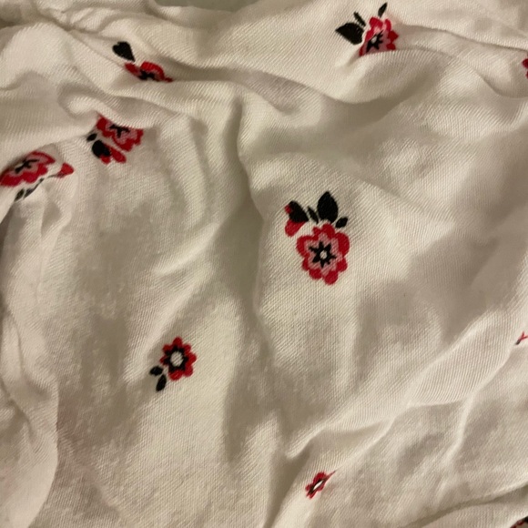 Girls H&M Floral Cropped Blouse - Picture 2 of 3